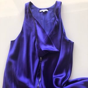 Vanessa Bruno Purple Silk Summer Sizzle Dress!!